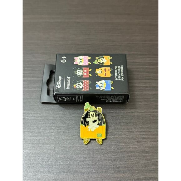 Loungefly Accessories - Loungefly Disney Mickey & Friends Backpack Blind Box Enamel Pin - Goofy